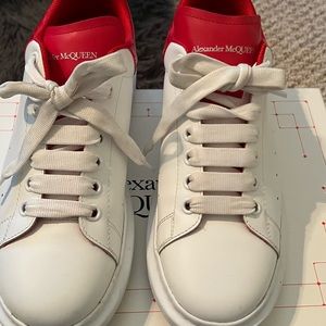 Alexander McQueen Oversized Sneaker “White Lust Red”